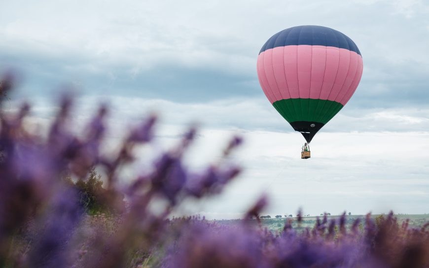 Привязной подъём на воздушном шаре в Долине Лефкадия